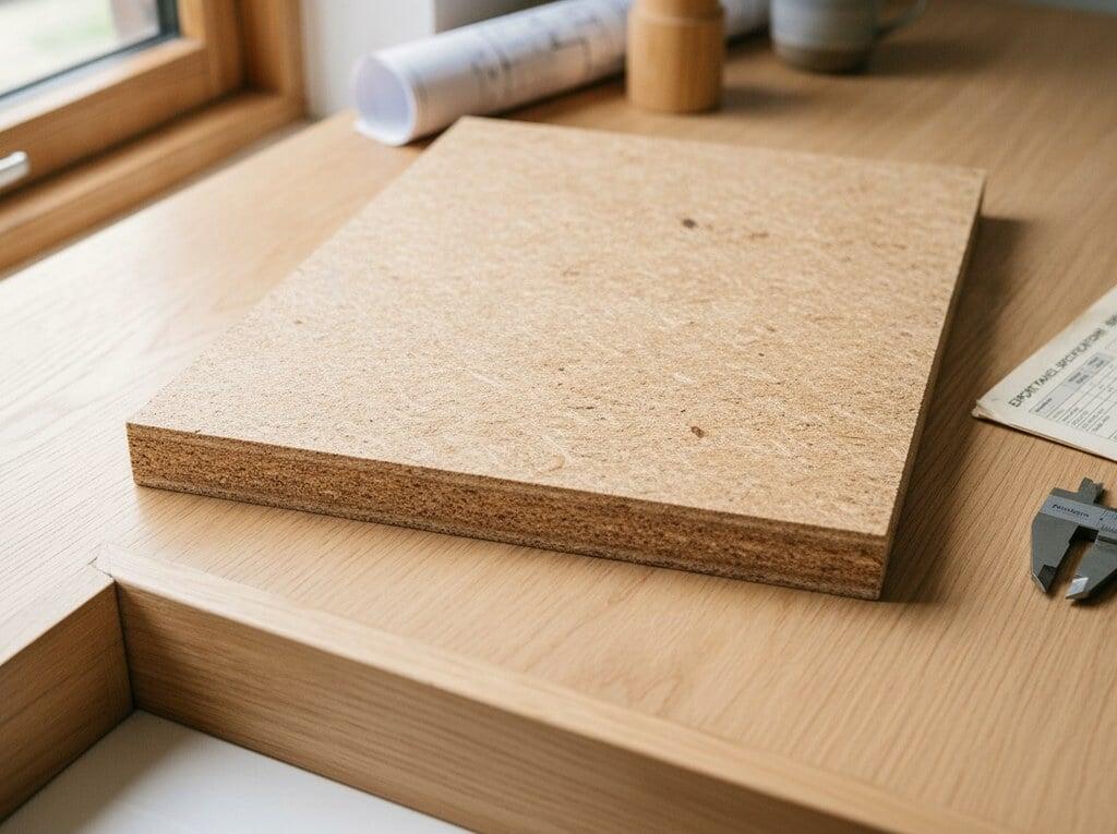 Plain and pre-laminated particle board panels for modular furniture and shelving